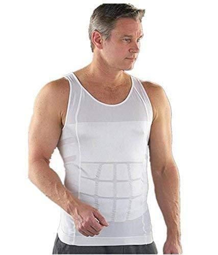 MEN'S SHAPER COOLING T-SHIRT- HIDE BELLY ROLLS, LOOK LEAN AND TONED