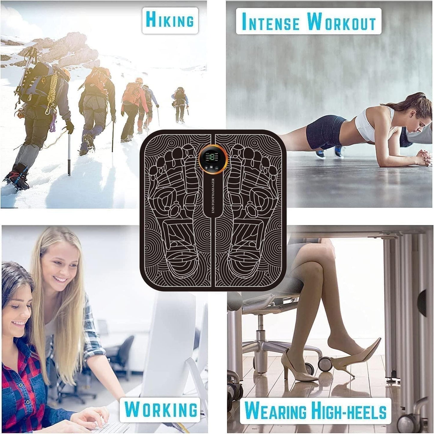 Relaxing EMS Foot Massager & stimulator (COD Available)
