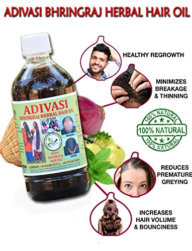 ADIVASI HERBAL HAIR OIL ( BUY 1 GET 1 FREE ) COD Available