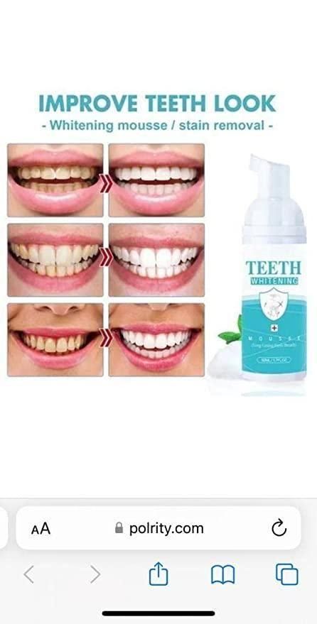 Teeth Whitening Foam Wash