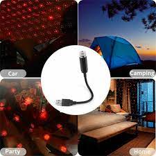 Avon Star Lamp USB Car Fancy Light (Red)