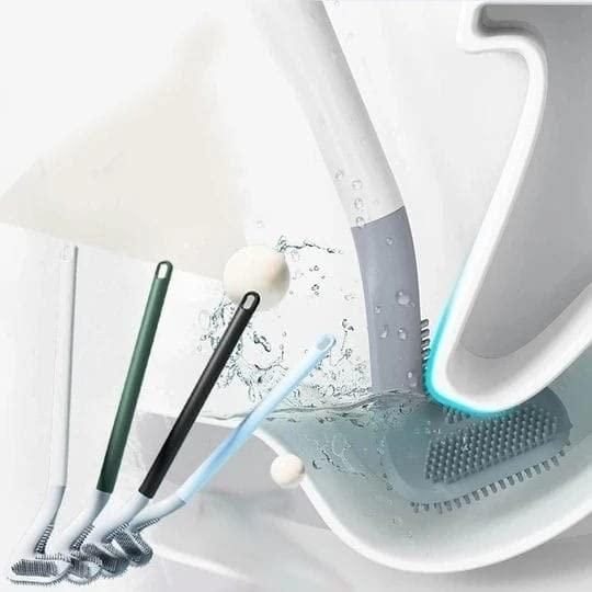 360 Golf shape Long Handled Toilet Cleaner Brush Quick & Easy Cleaning of Home, Kitchen, Bathroom, Wash Basin