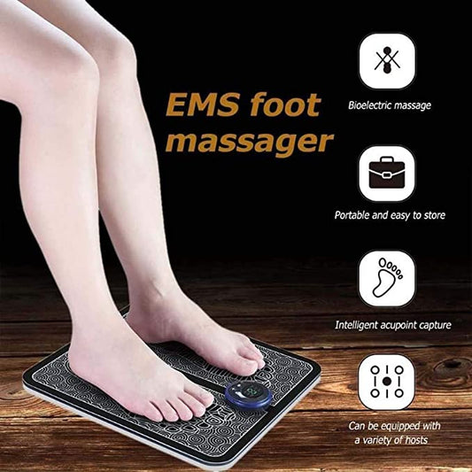 Relaxing EMS Foot Massager & stimulator (COD Available)