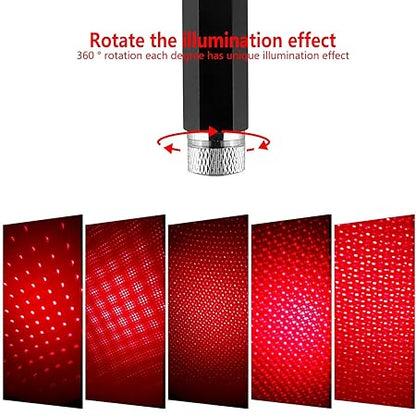 Avon Star Lamp USB Car Fancy Light (Red)